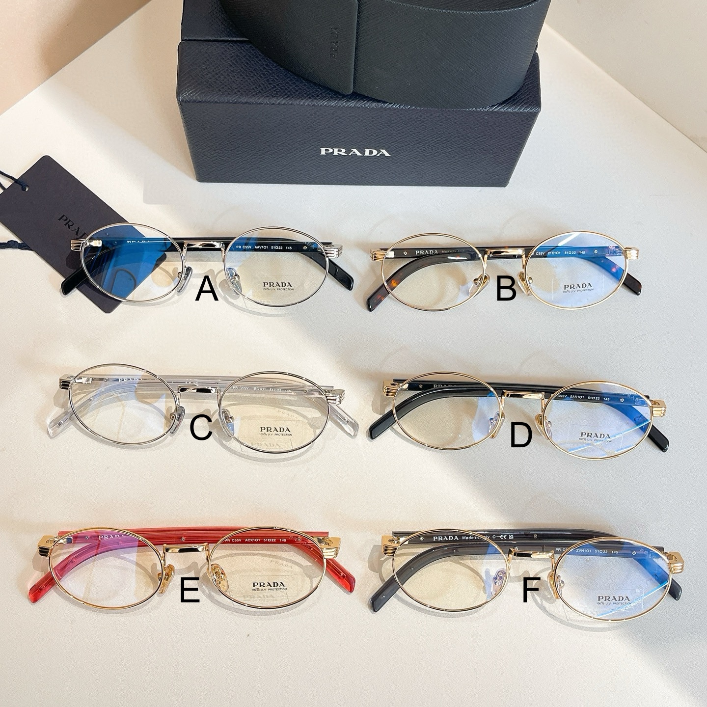 프라다 Prada PR C55V 51口22-145