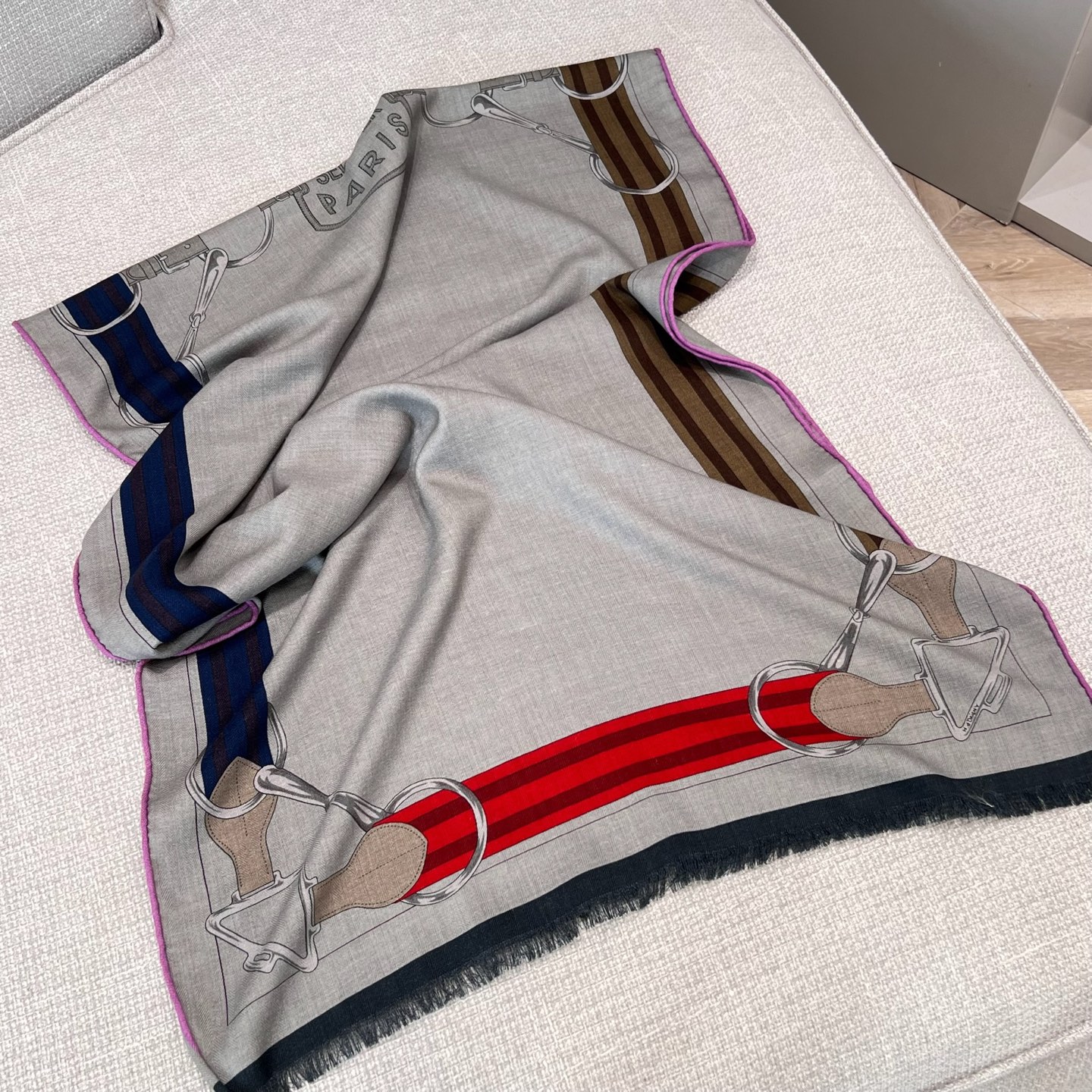 에르메스 Hermes 스카프 캐시미어 63x180cm