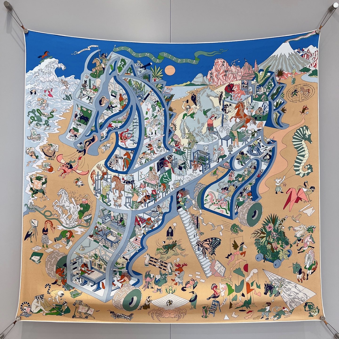 에르메스 Hermes 스카프 90×90CM