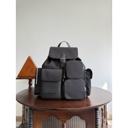 보테가 베네타 Bottega Veneta 837377 Crossroad  멀티포켓 백팩 블랙 31cm