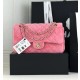 샤넬 Chanel A01112 Medium Classic Flap Bag Pink 25cm