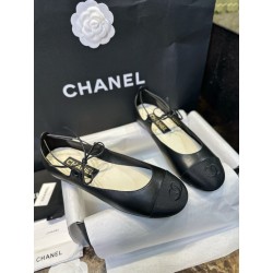 샤넬 CHANEL 25C 메리제인 Black