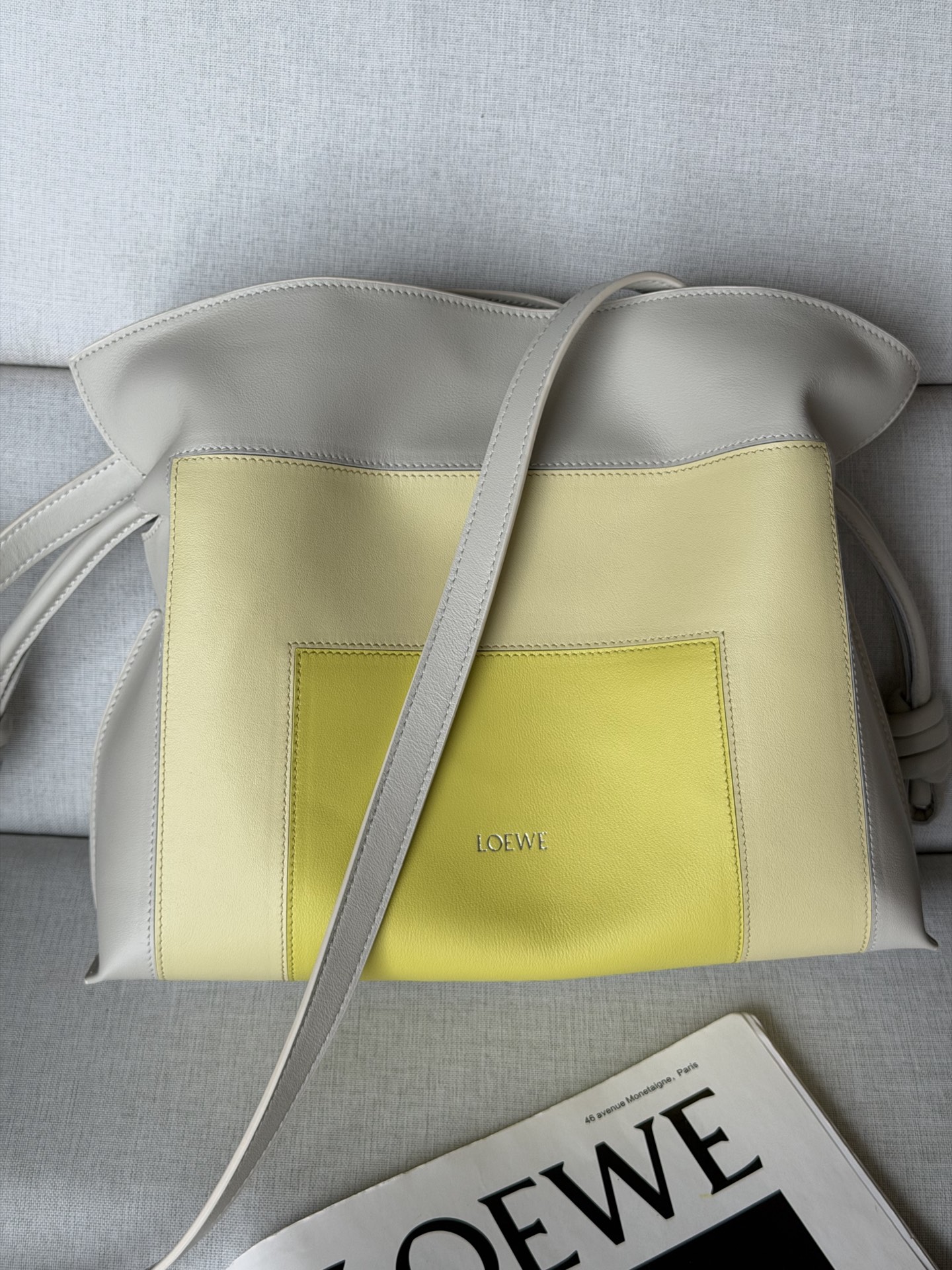 로에베 Loewe 11050-1 Flamenco bag 30cm