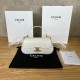 셀린느 Celine 119533 Teen Celine Lola in Shiny Calfskin White 21cm