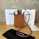 셀린느 Celine 10M753 Heloise Phone Pouch in Supple Calfskin Tan
