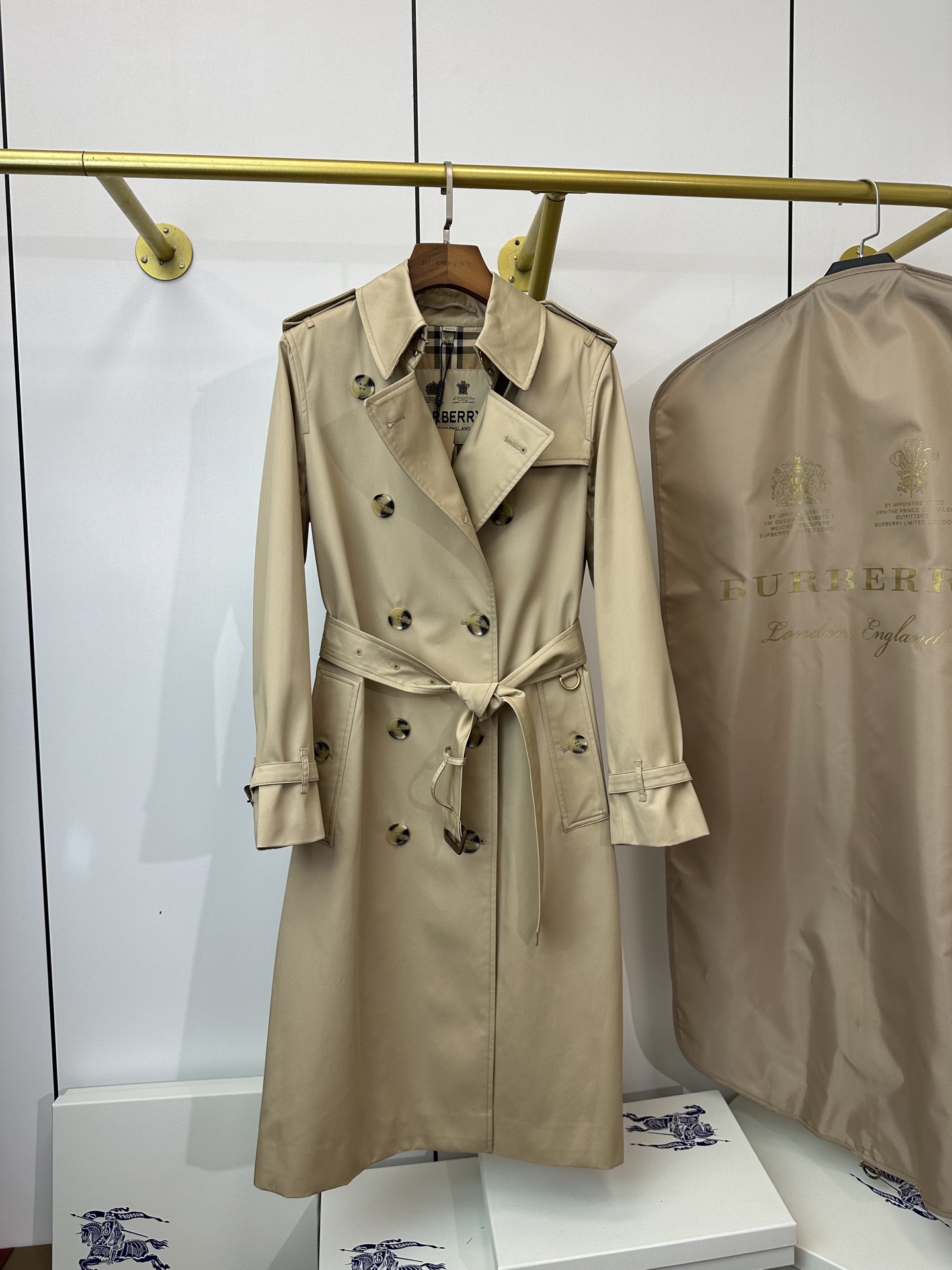 버버리 Burberry Heritage Trench 롱 켄징턴 헤리티지 트렌치코트 80794141