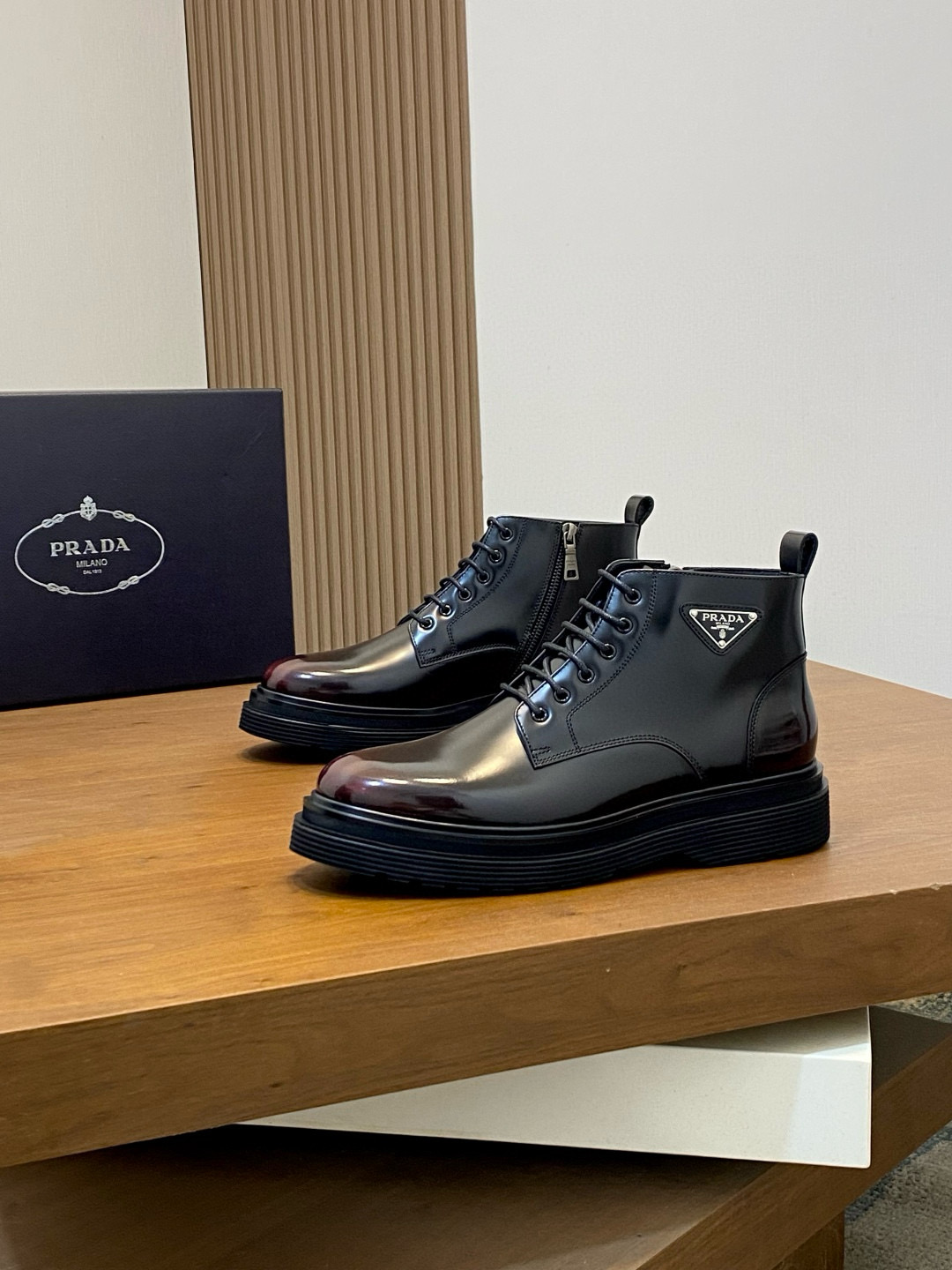 프라다 Prada 앵클 부츠