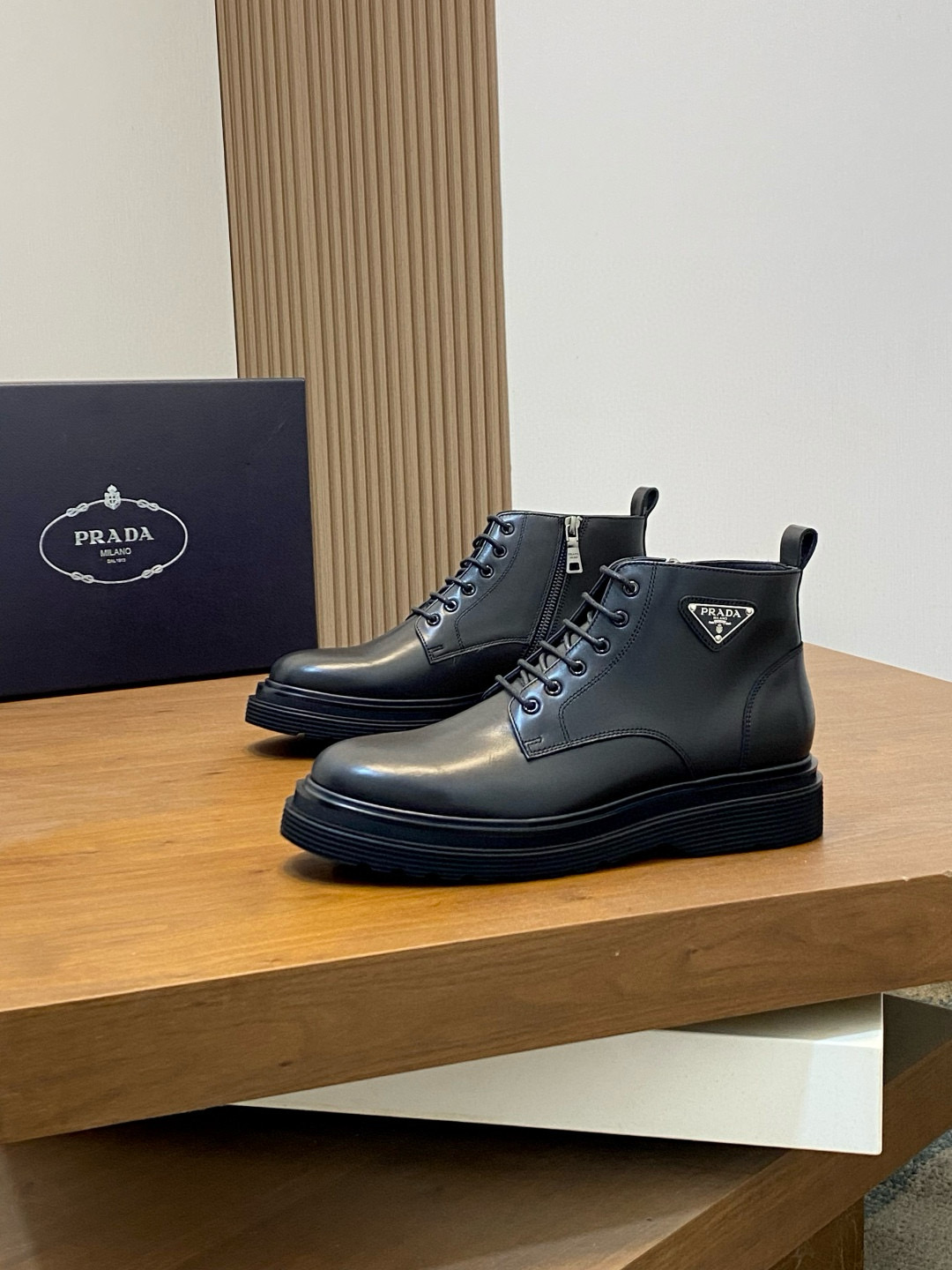 프라다 Prada 앵클 부츠