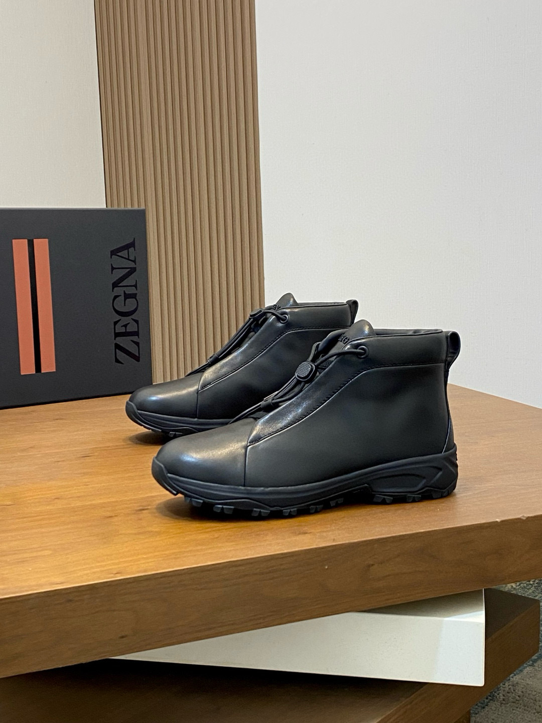 제냐 Zegna TRIPLE STITCHTM VETTA 스니커즈