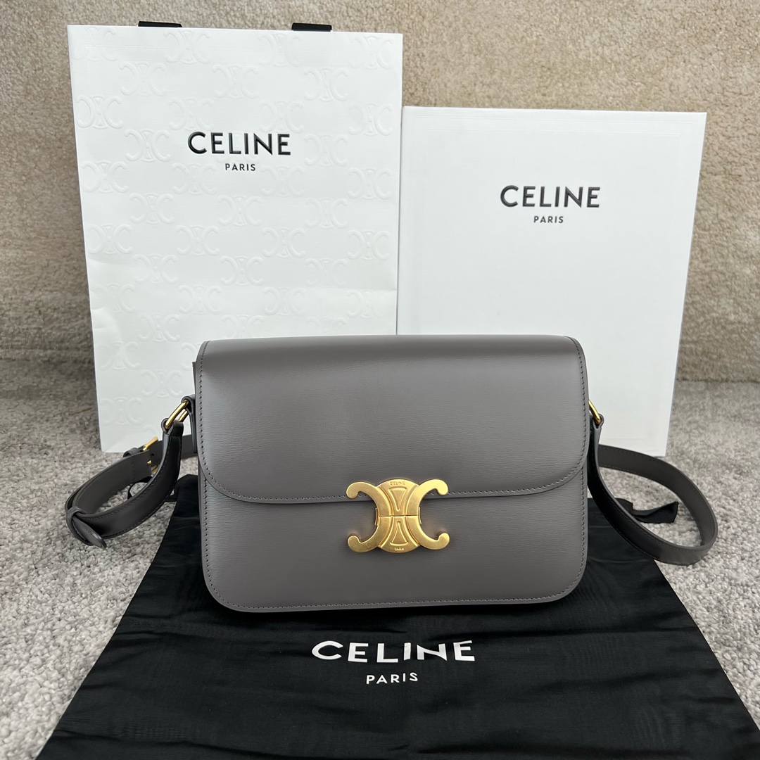 셀린느 Celine 187363 Classique Triomphe Bag 22.5cm