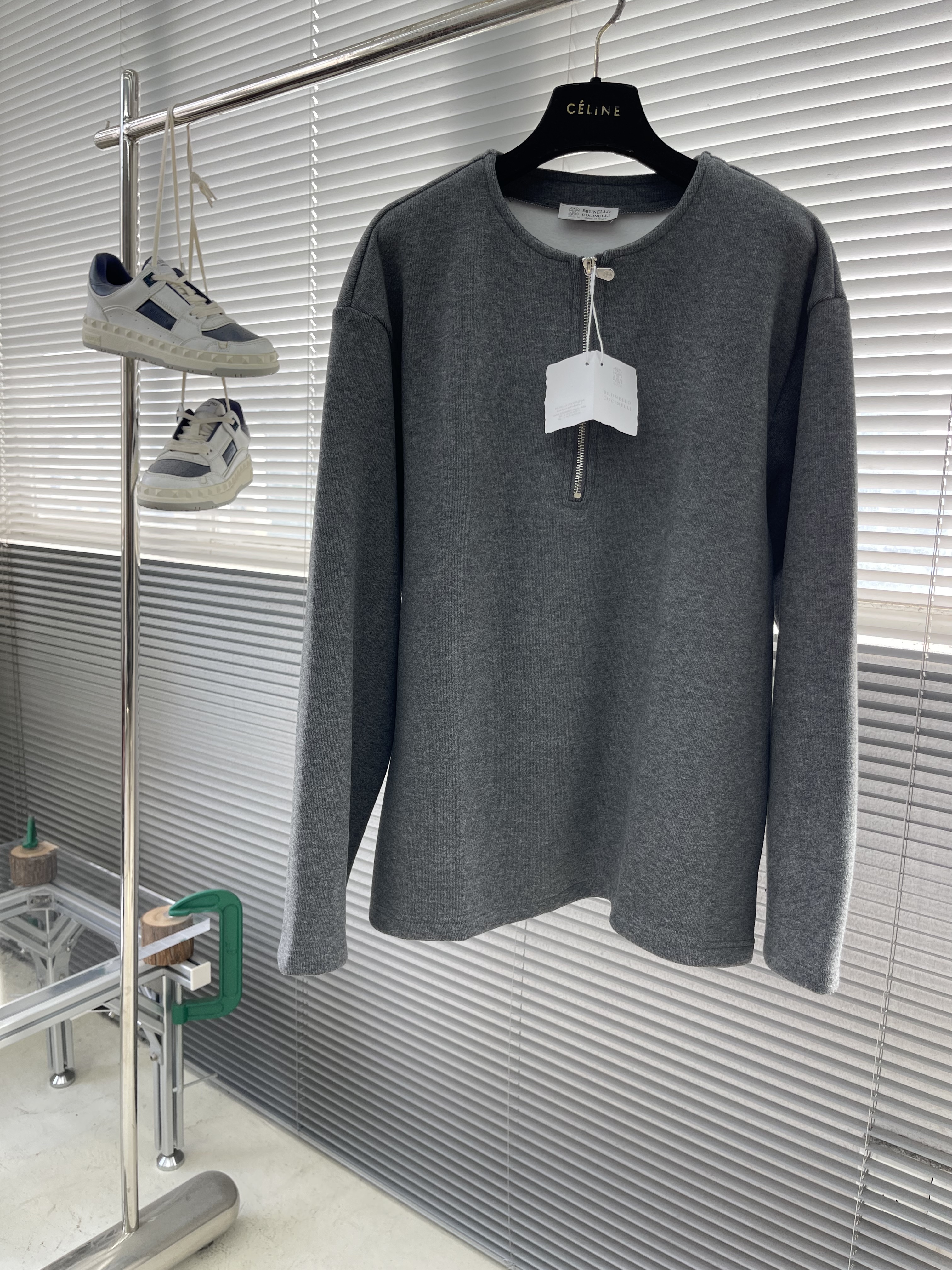 브루넬로 쿠치넬리 Brunello Cucineli 긴팔 티셔츠