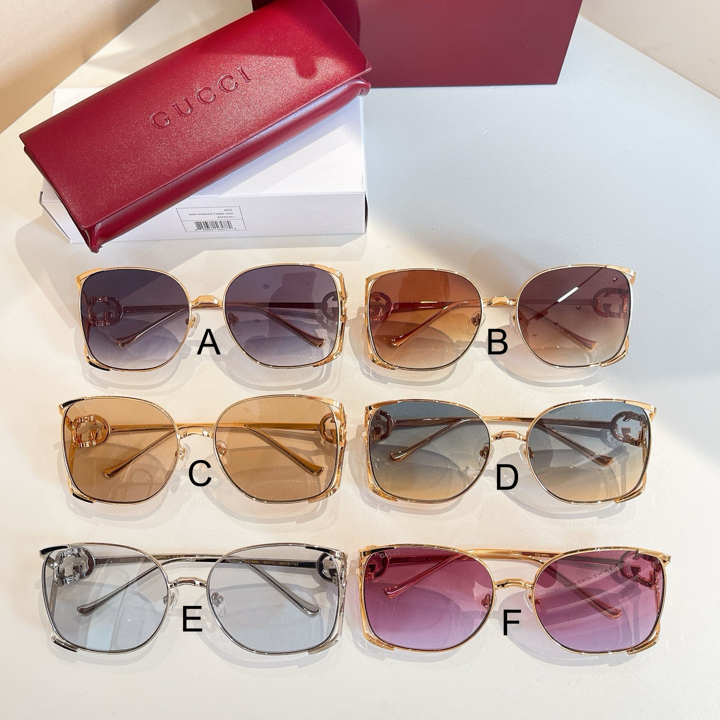 구찌 Gucci GG1699L 60口18-132