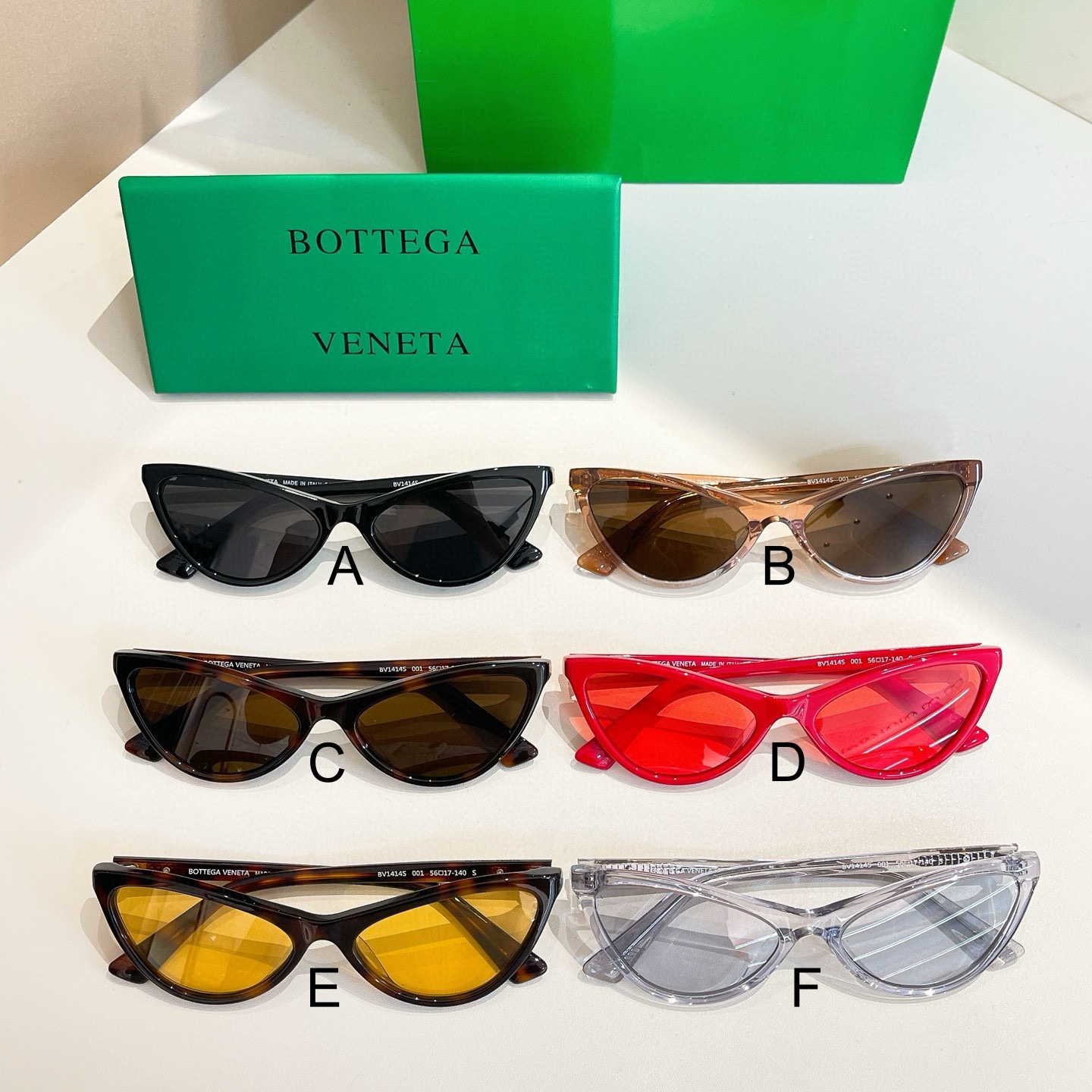 보테가베네타 Bottega Veneta BV1414S 56口17-140