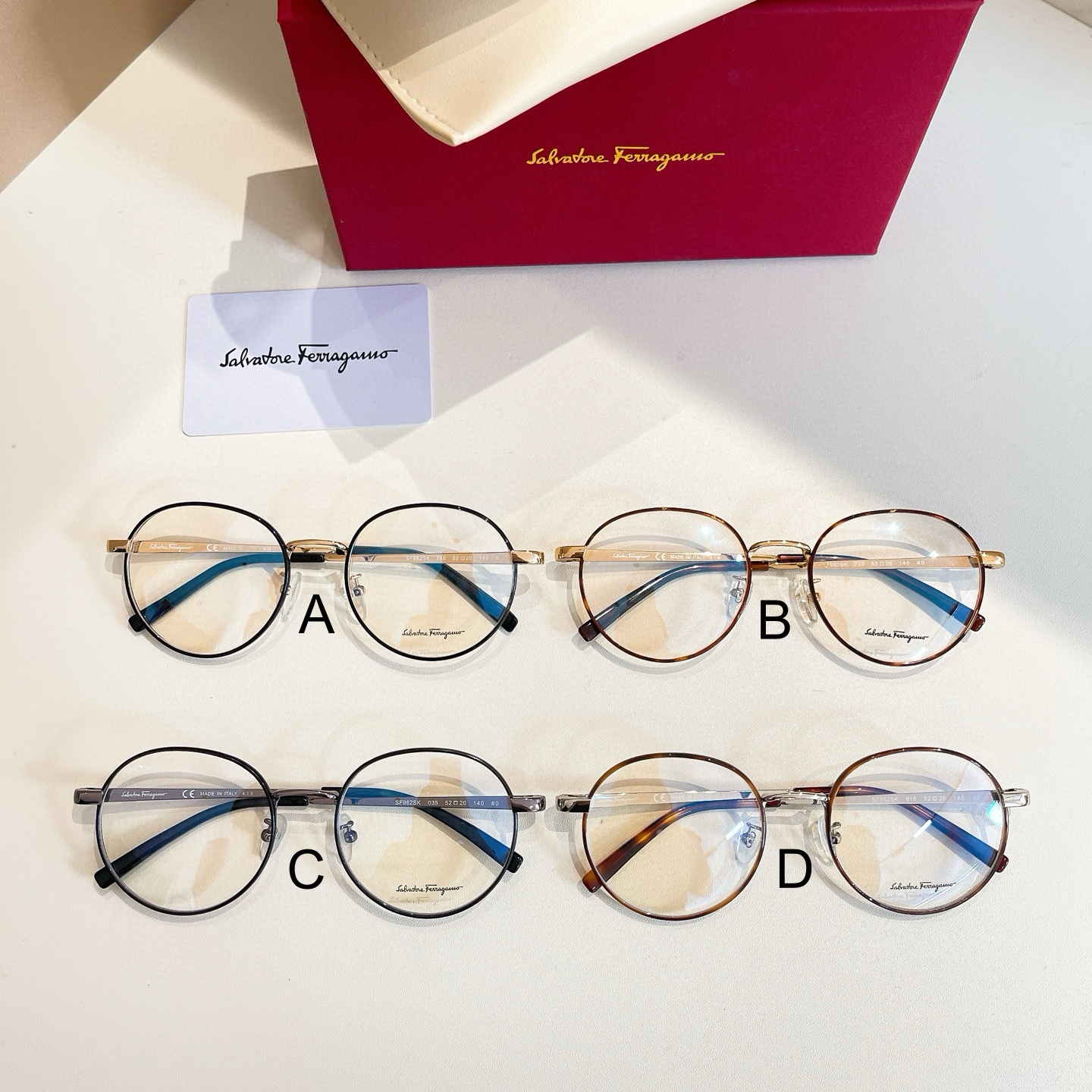 살바토레 페라가모 Salvatore Ferragamo SF982SK 52口20-140