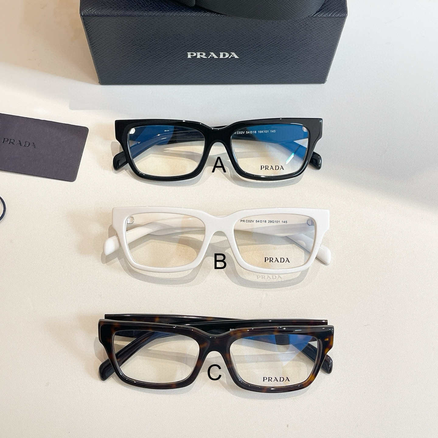 프라다 Prada PR C02V 54口18-145