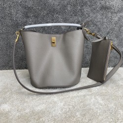 셀린느 Celine 195573 Bucket 16 Bag in Supple Grained Calfskin