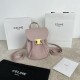 셀린느 Celine 118703 Smooth Calfskin Bonnie Backpack Bleached Pink