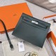 에르메스 Hermes Kelly danse Evercolor 2Q Vert Anglais/silver