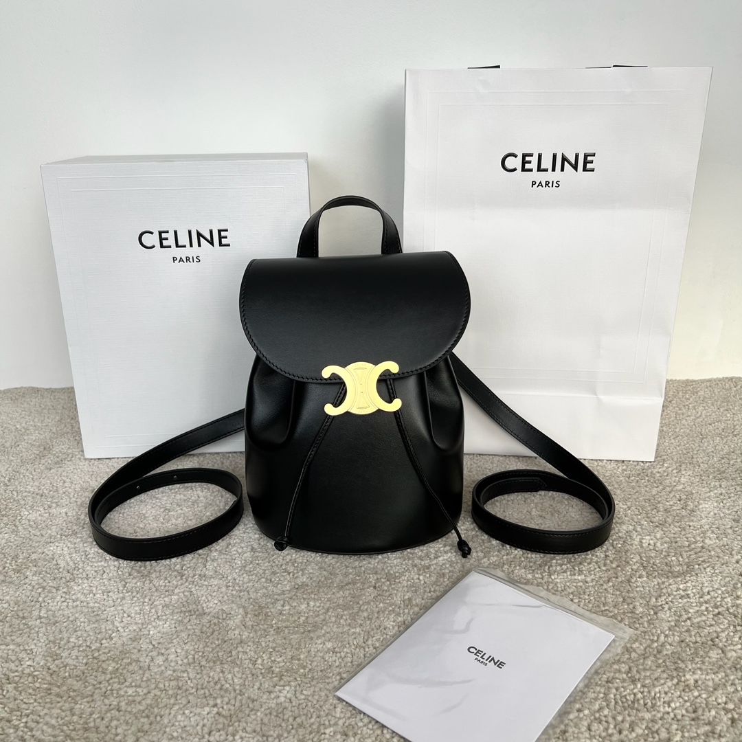 셀린느 Celine 118703 Backpack Bonnie in Smooth Calfskin