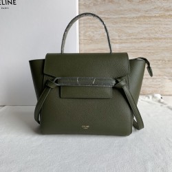 셀린느 Celine 189003 Nano Belt Bag in Grained Calfskin 20cm