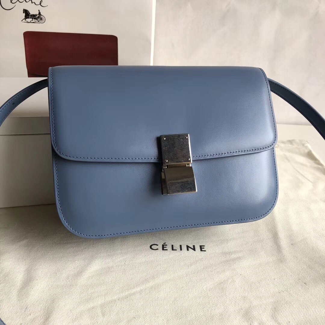 셀린느 Celine 189173 Medium Classic Bag in Box Calfskin 24cm