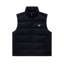 프라다 Prada 다운 베스트 조끼。