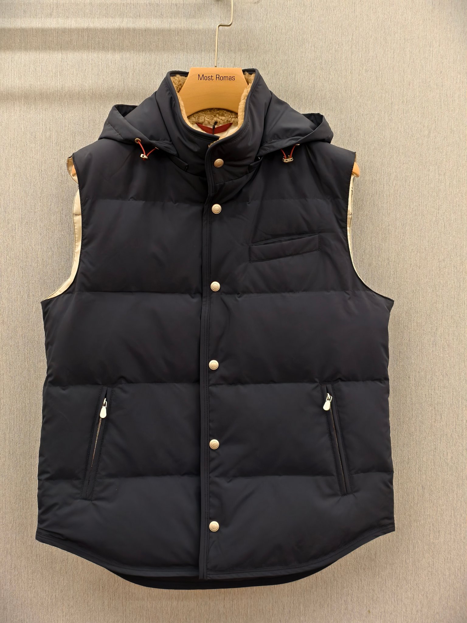 브루넬로 쿠치넬리 Brunello Cucineli 다운 베스트 조끼