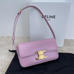 셀린느 Celine 194143 Shoulder Bag Claude in Shiny Calfskin 20cm