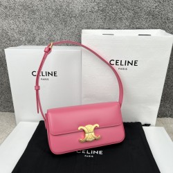 셀린느 Celine 194143 Shoulder Bag Claude in Shiny Calfskin 20cm