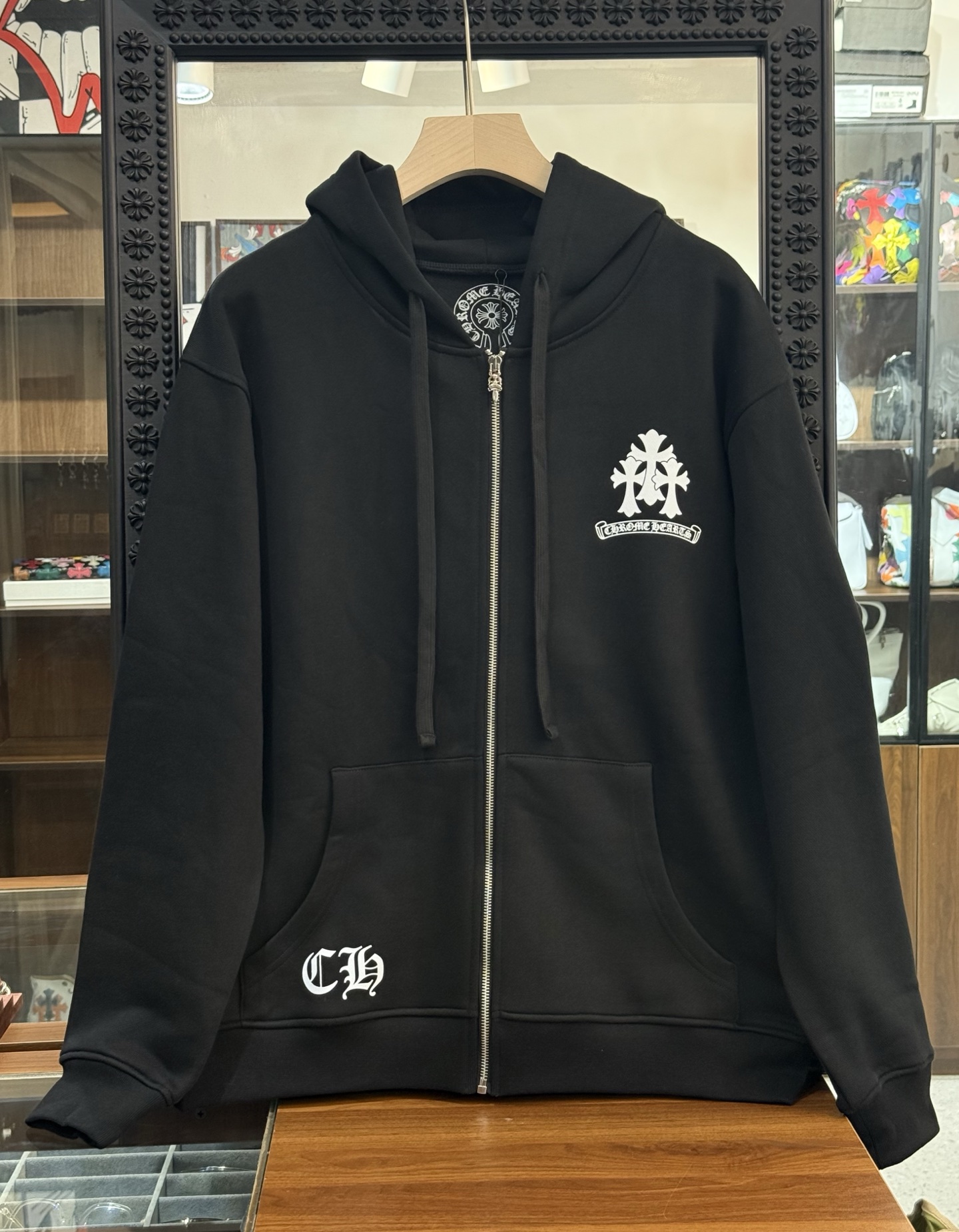 크롬하츠 Chrome Hearts 후드 집업