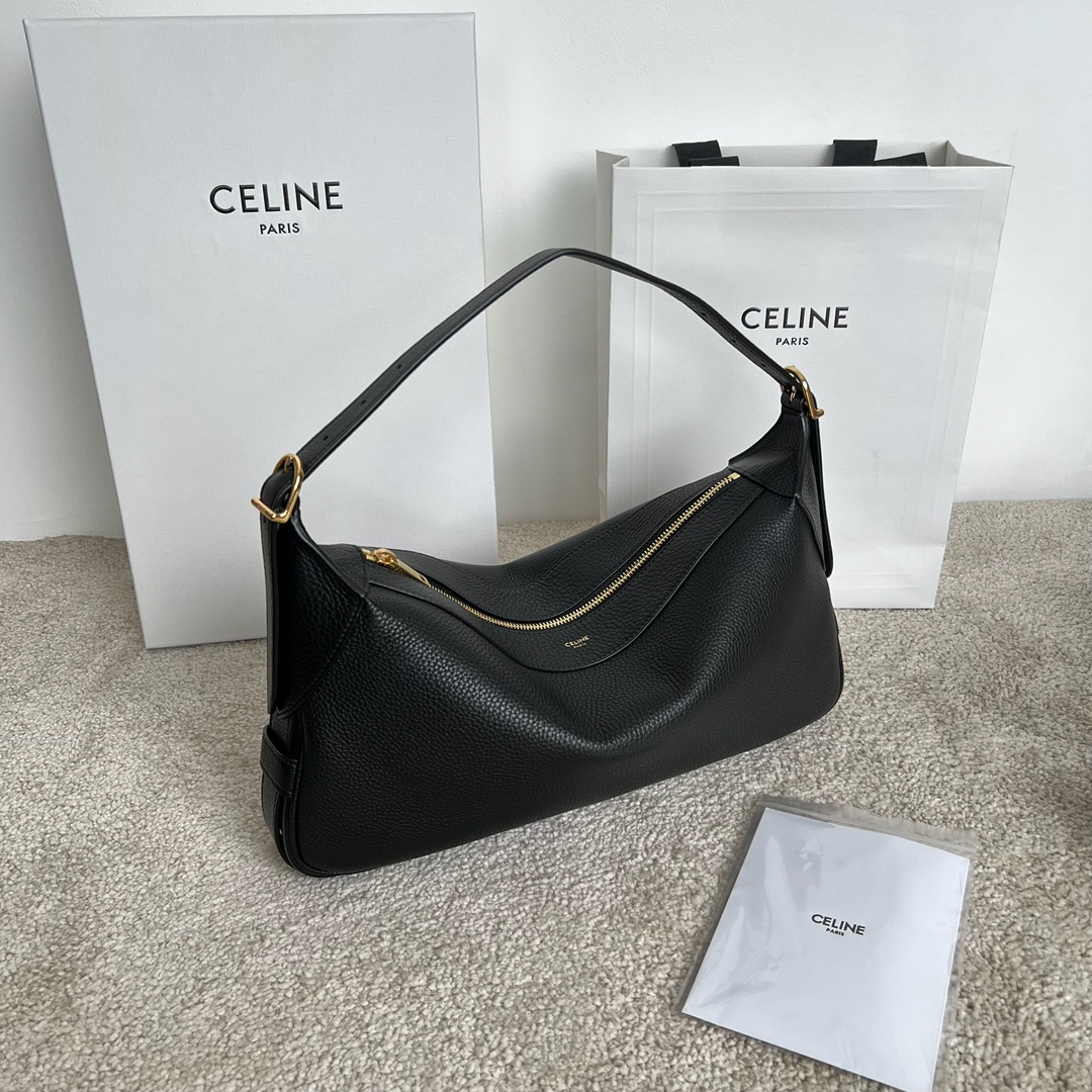 셀린느 Celine 197443 Medium Romy in Supple Calfskin 34cm