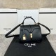 셀린느 Celine 197983 Mini 16 in Satinated Calfskin Black 17.5cm