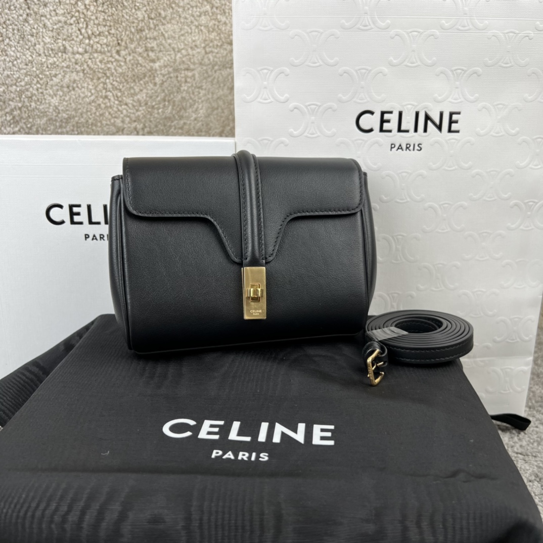 셀린느 Celine 10L353 Mini Soft 16 in Smooth Calfskin 18cm
