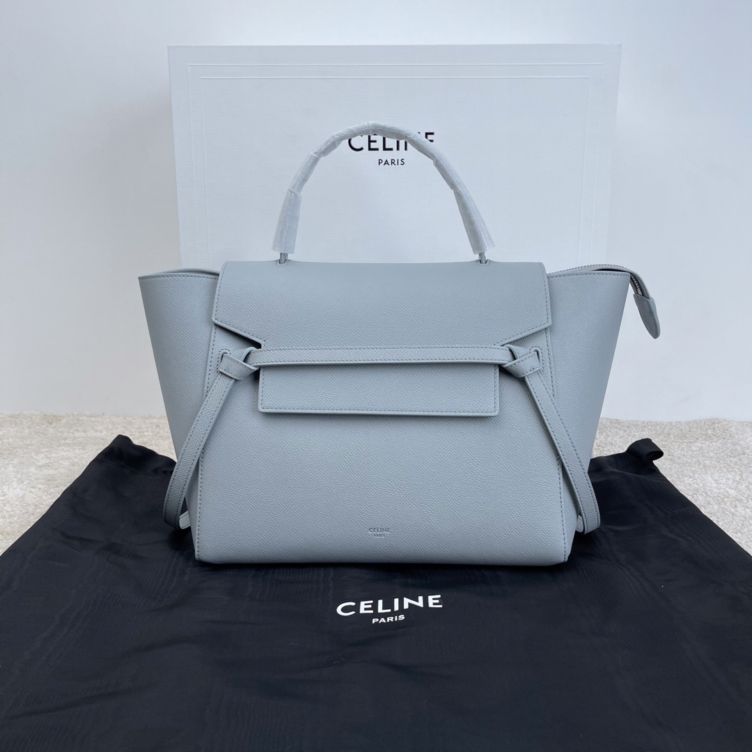 셀린느 Celine 189103 Mini Belt Bag in Grained Calfskin 28cm