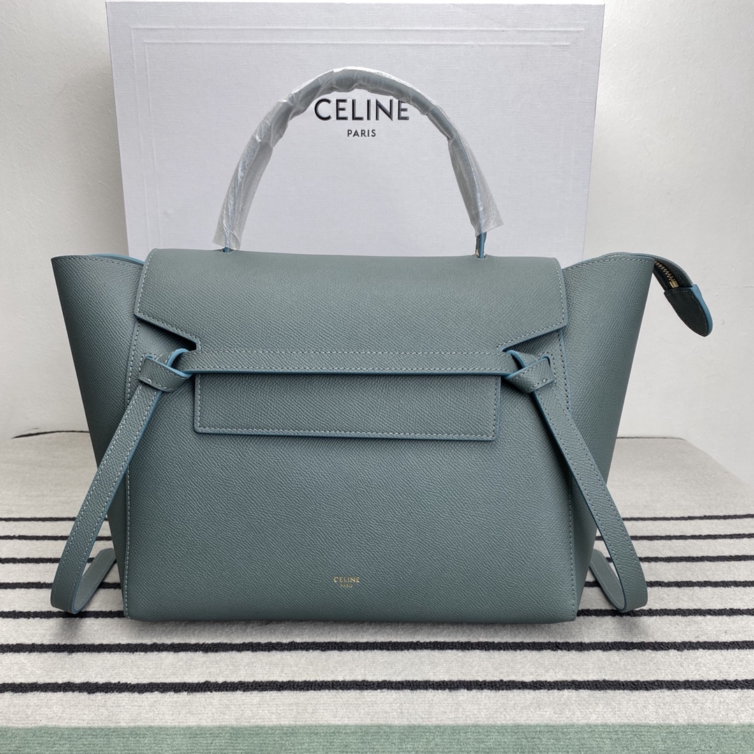 셀린느 Celine 189103 Mini Belt Bag in Grained Calfskin 28cm