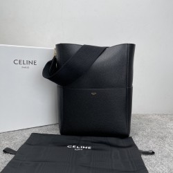 셀린느 Celine 189593 Sangle Bucket Bag in Soft Grained Calfskin