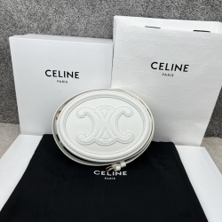 셀린느 Celine 198603 Oval Bag Cuir Triomphe in Smooth Calfskin 20cm