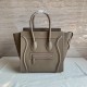 셀린느 Celine 189793 Micro Luggage Handbag in Drummed Calfskin 27cm