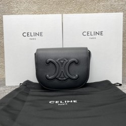 셀린느 Celine 198263 Folco Cuir Triomphe in Smooth Calfskin 18.5cm
