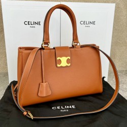 셀린느 Celine 114963 Medium Appoline Bag in Supple Calfskin 37.5cm