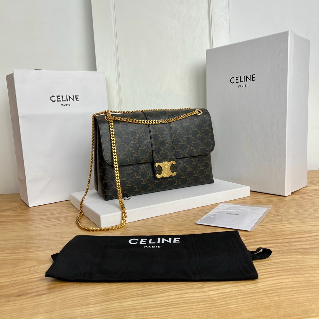 셀린느 Celine 118222 Large Victoire Bag in Supple Calfskin 32cm