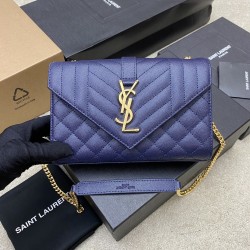 생로랑 Saint laurent/YSL 392745 Cassandra Envelope WOC Crossbody Bag 21cm
