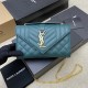 생로랑 Saint laurent/YSL 392745 Cassandra Envelope WOC Crossbody Bag 21cm