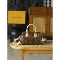 【AS】루이비통 Louis Vuitton M46234 Speedy Bandouliere 20 Monogram Black 20.5cm