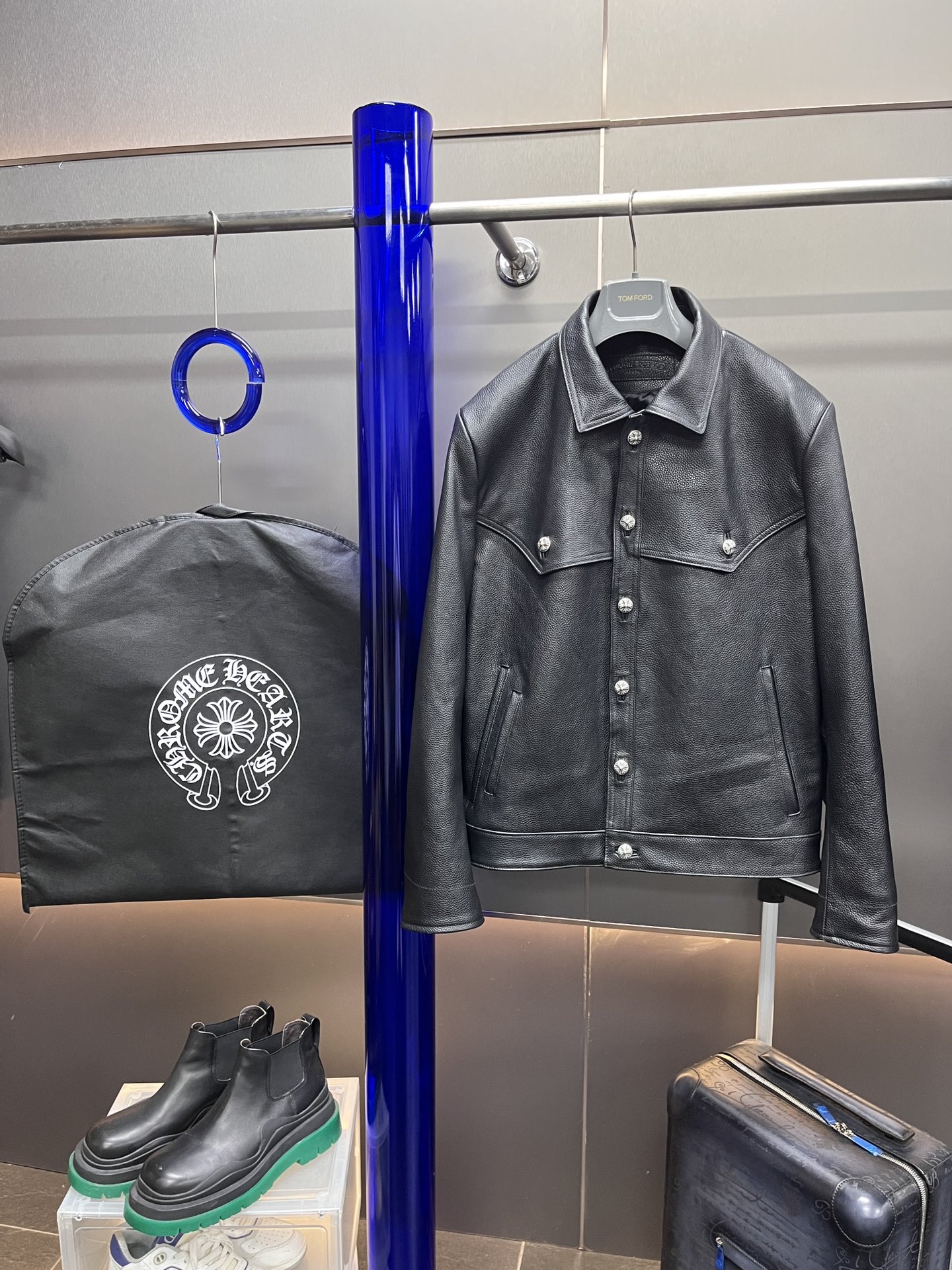 크롬하츠 Chrome Hearts 레더 재킷