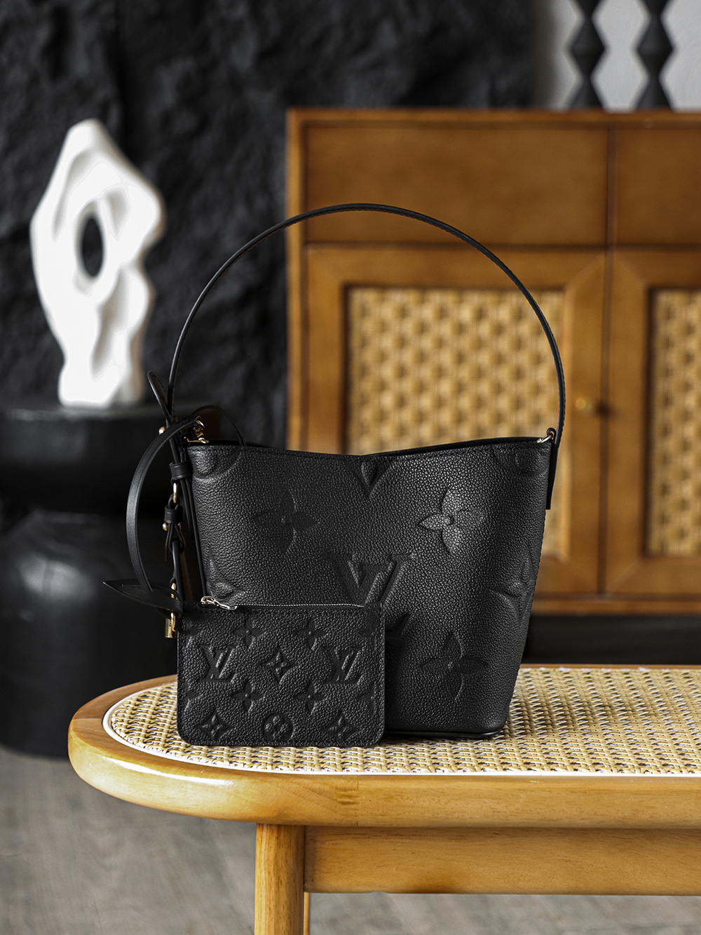 【AS】루이비통 Louis Vuitton M13480 All in BB Black