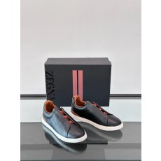 제냐 Zegna Triple Stitch 스니커즈
