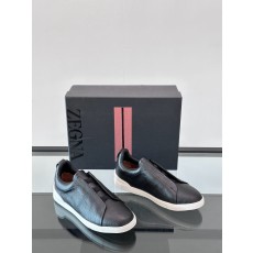 제냐 Zegna Triple Stitch 스니커즈
