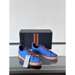 제냐 Zegna Triple Stitch 스니커즈