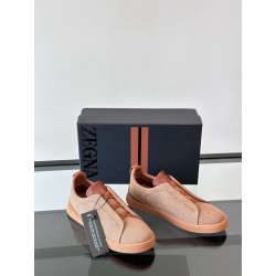 제냐 Zegna Triple Stitch 스니커즈